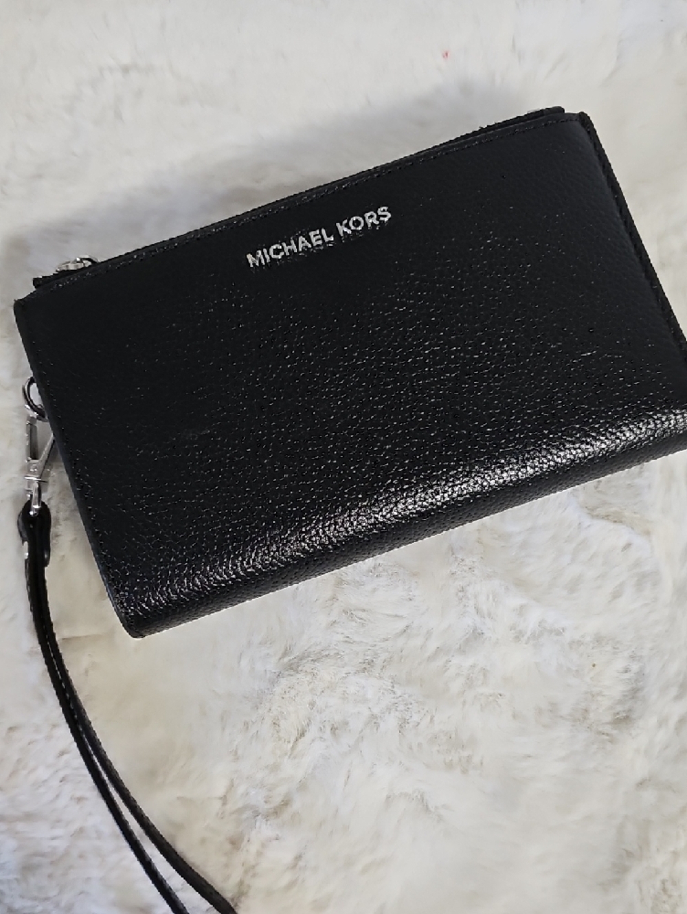 NEW! Michael Kors Adele Double Zip Wristlet